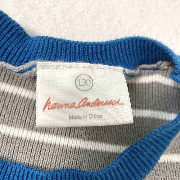 Hanna Andersson LOT BUNDLE of 5 Dresses Shirt Velvet Holiday Girls size 8 - Picture 10 of 16